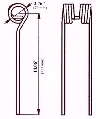 Tedder tines, tedder wheels and HayTool Parts
